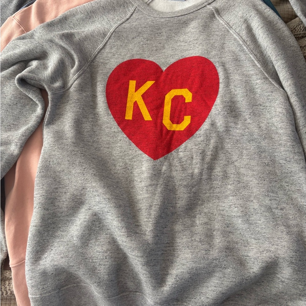 Charlie Hustle Unisex Kansas City Chiefs Sweatshirt